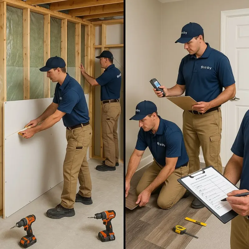 Repairs and Reconstruction process in Morgan County, IL